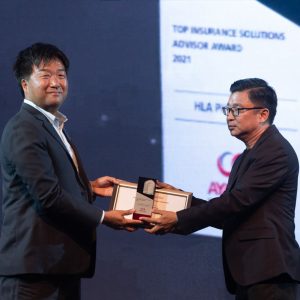 Hla Phyo Thaw - Top Performing Insurance Solutions Advisor Award